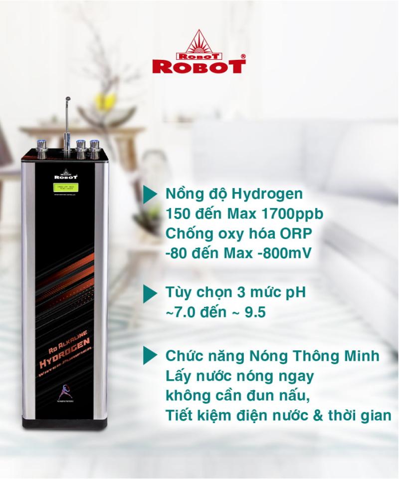 Máy lọc nước R.O Hydrogen ROBOT RBs-9HAQ