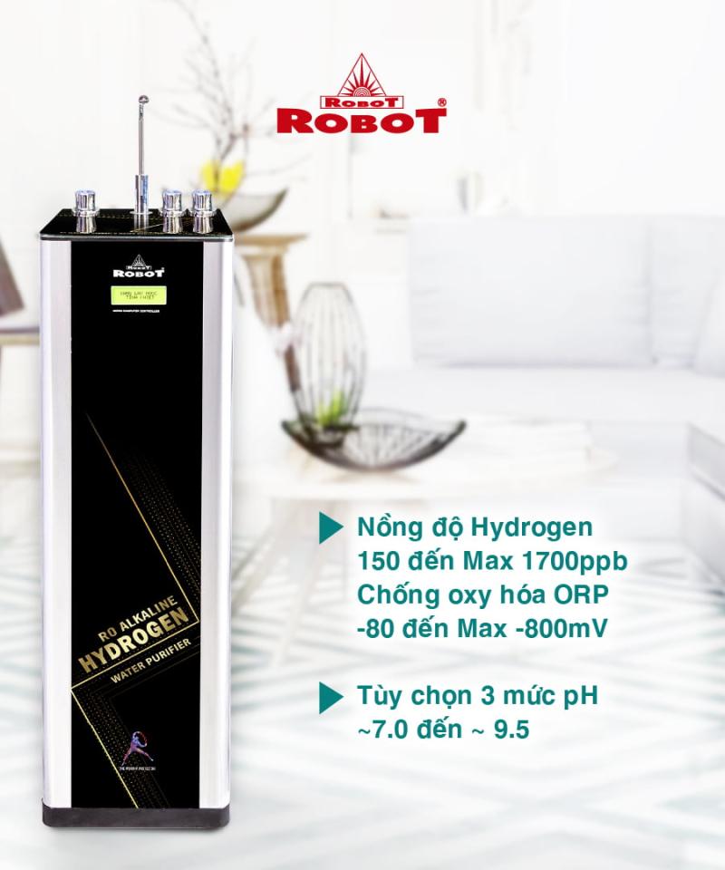 Máy lọc nước R.O Hydrogen ROBOT RBs-9HA