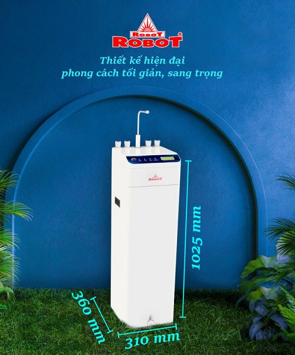 Máy lọc nước RO Hydrogen Kiềm Nóng thông minh – Lạnh ROBOT HydroElite-9