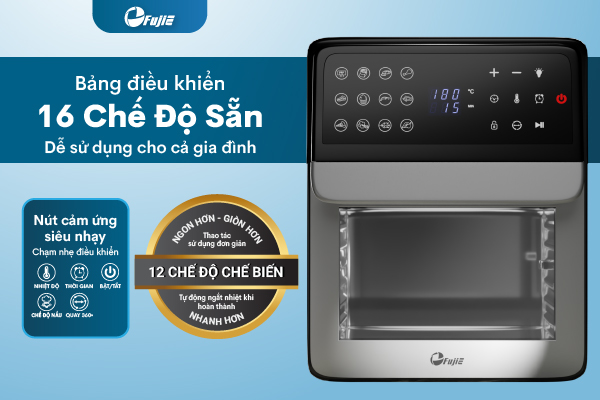 Nồi chiên không dầu FujiE AF12D