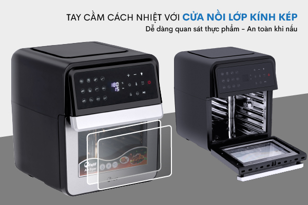 Nồi chiên không dầu FujiE AF12D