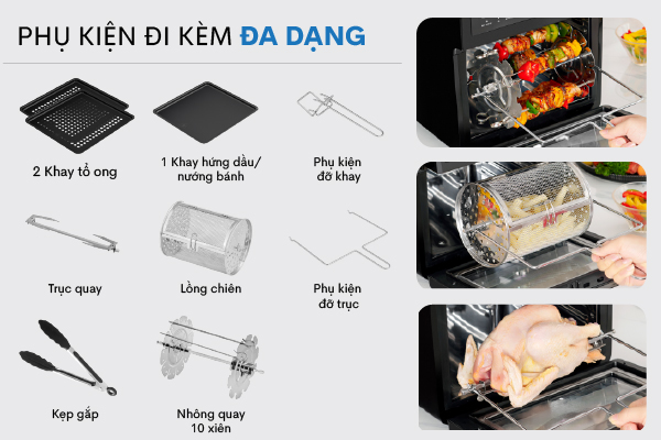 Nồi chiên không dầu FujiE AF12D