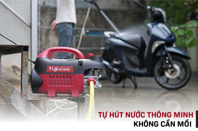 Máy rửa xe mô tơ cảm ứng từ FujiHOME PWX1AJ