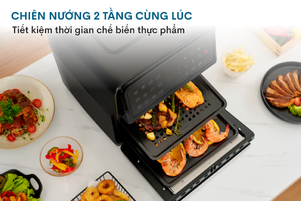 Nồi chiên không dầu FujiE AF12D