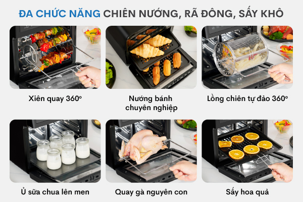 Nồi chiên không dầu FujiE AF12D