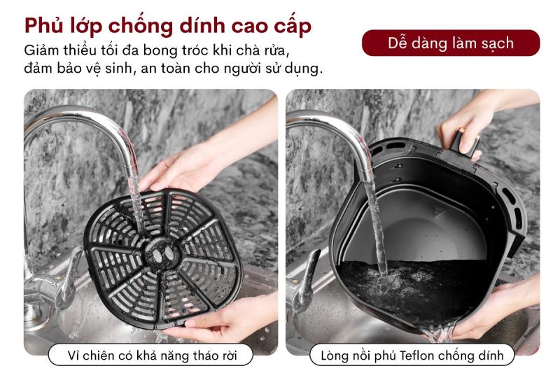 Nồi chiên không dầu Fujihome A6GG