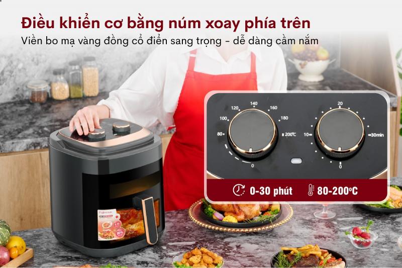 Nồi chiên không dầu Fujihome A6GG