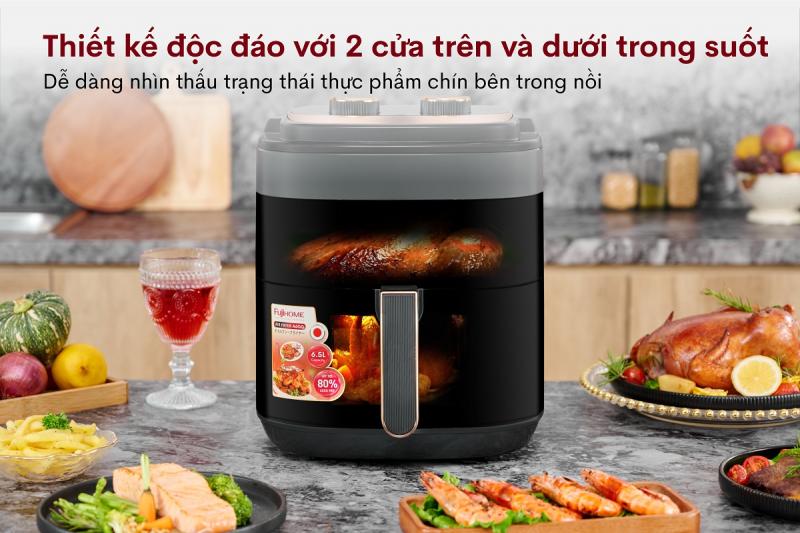 Nồi chiên không dầu Fujihome A6GG