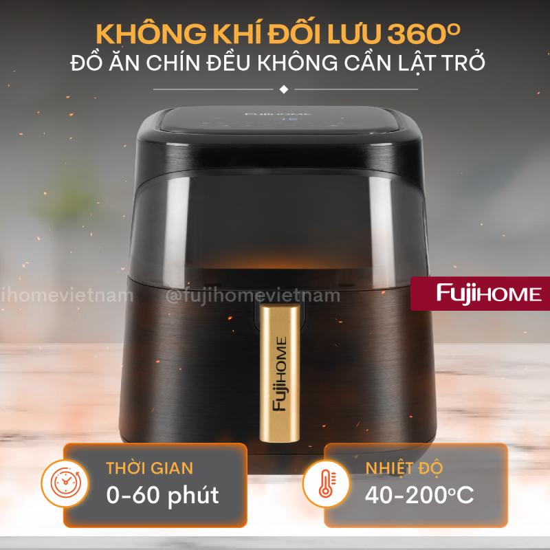 Nồi chiên không dầu Fujihome A8DG1 8Lít