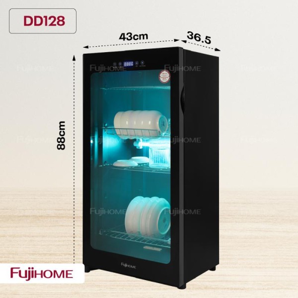 Tủ sấy chén bát tiệt trung Fujihome DD128