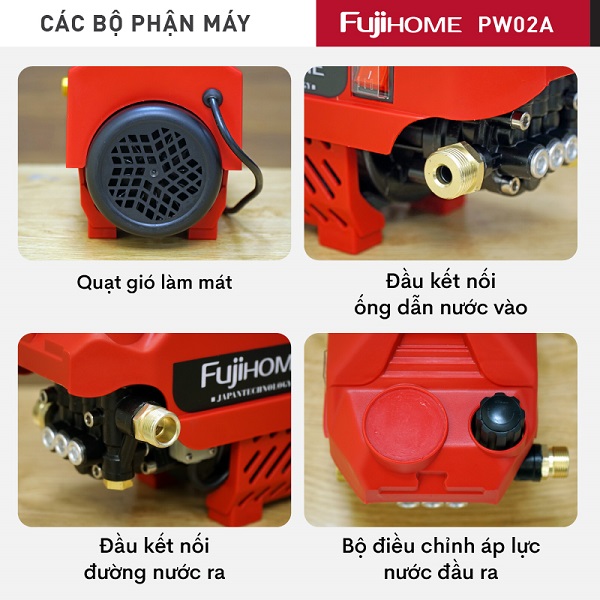 Máy xịt rửa Fujihome PW02A