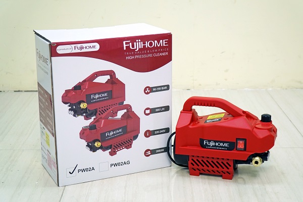 Máy rửa xe mô tơ cảm ứng từ  Fujihome PW02A