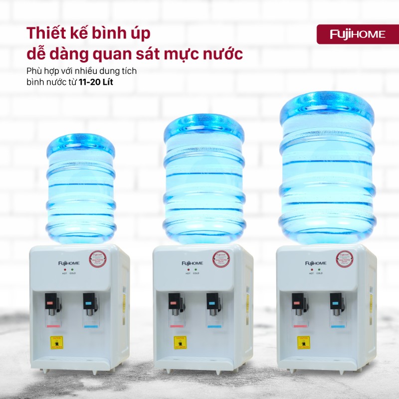 Cây nước nóng lạnh fujihome WD201E