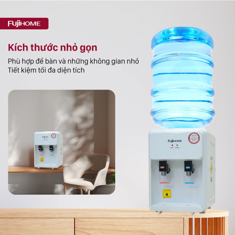Cây nước nóng lạnh fujihome WD201E