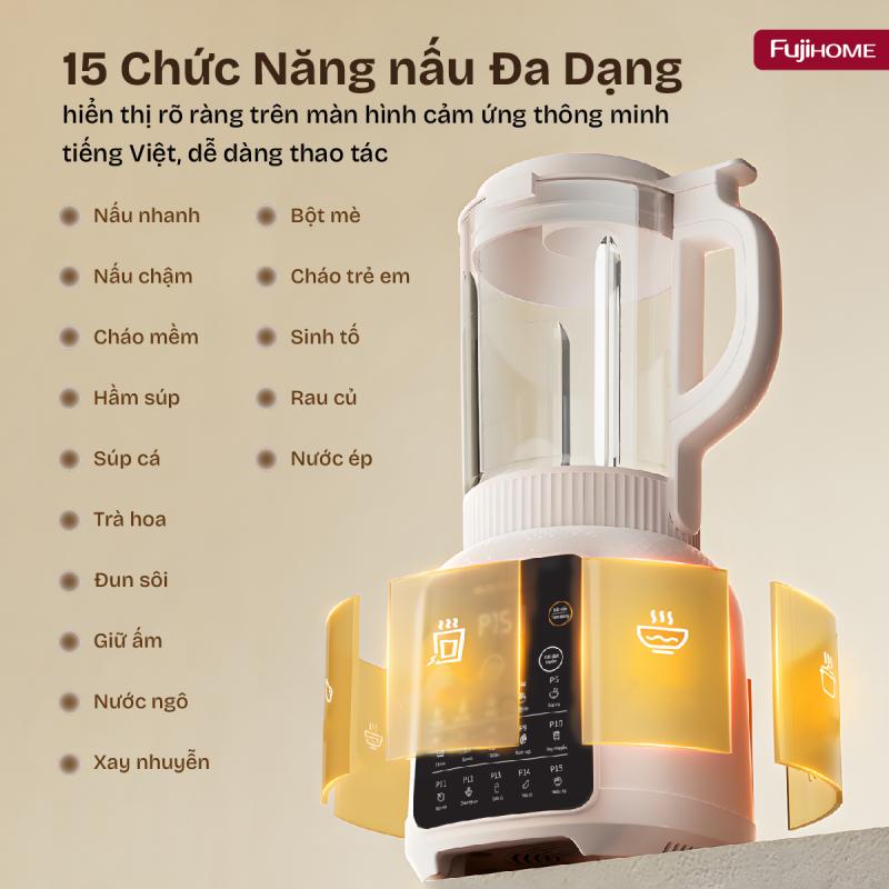 Máy làm sữa hạt đa năng Fujihome SM01B