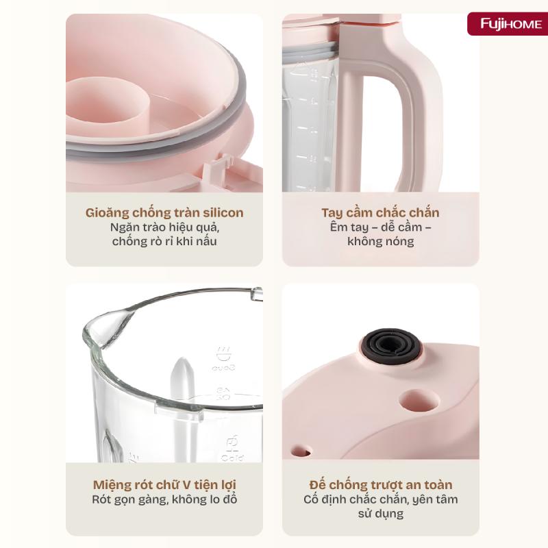 Máy làm sữa hạt đa năng Fujihome SM01B