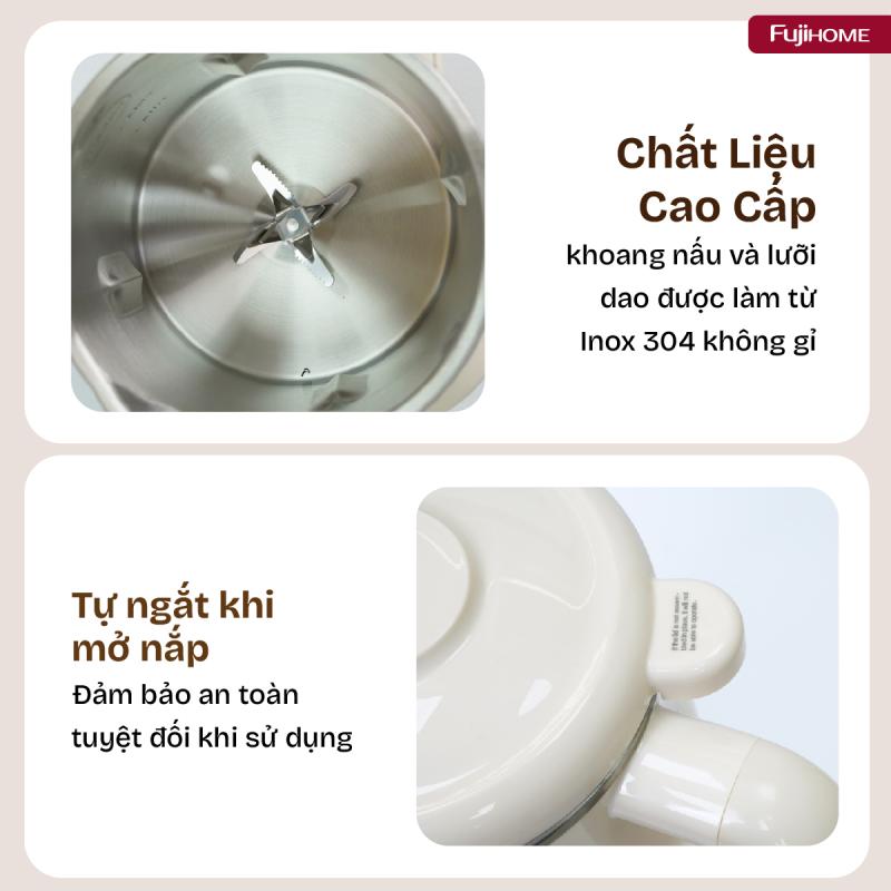 Máy làm sữa hạt đa năng Fujihome SM836
