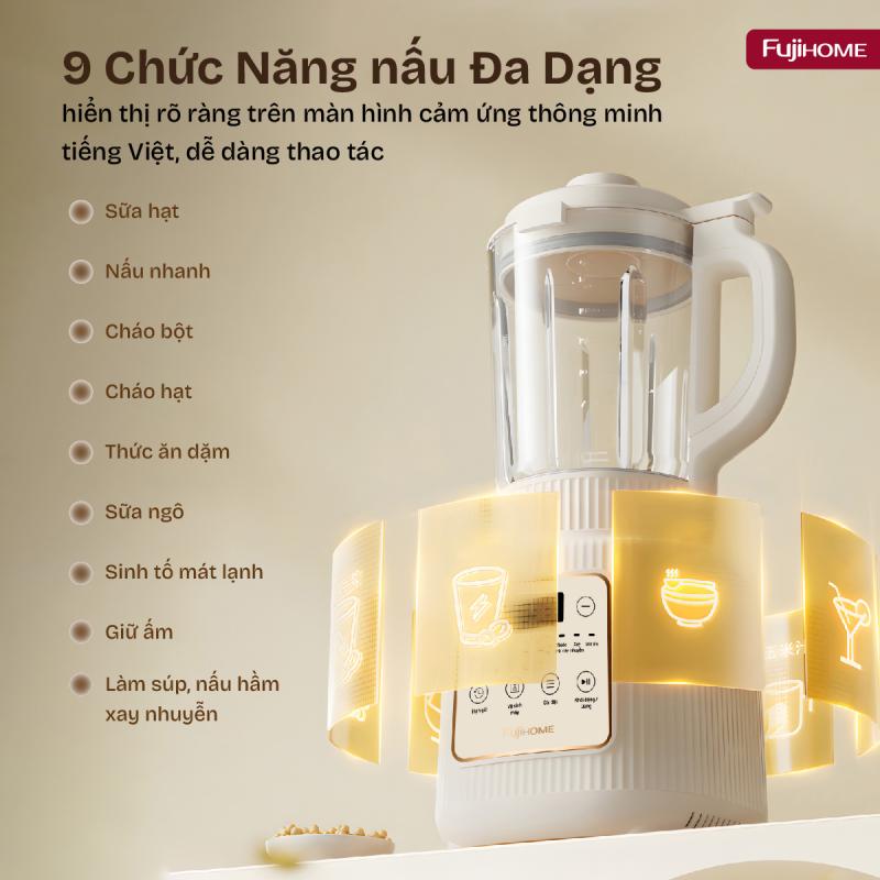Máy làm sữa hạt đa năng Fujihome SM01A